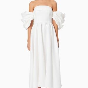 Elliatt Destiny Off the Shoulder Midi Dress